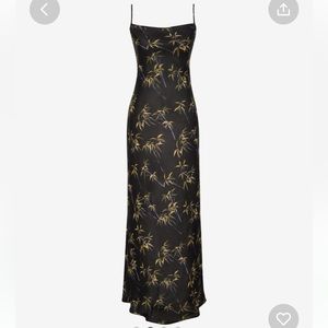 Rumored Vintage Slip Maxi Dress in Offsore